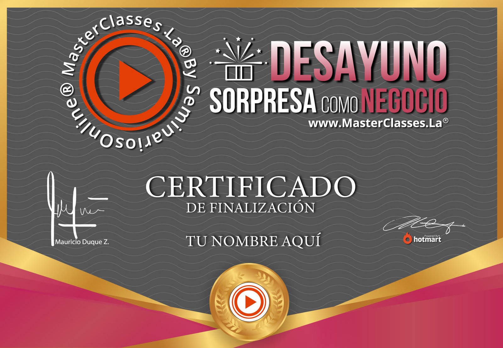CERTIFICADO